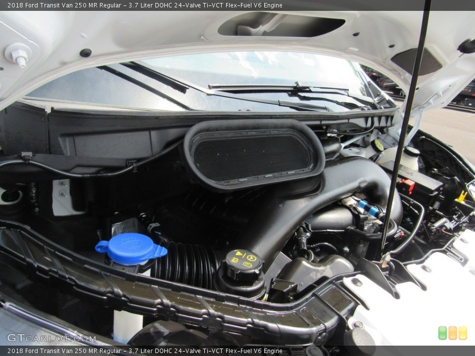 3.7 Liter DOHC 24-Valve Ti-VCT Flex-Fuel V6 Engine for the 2018 Ford Transit #127563501
