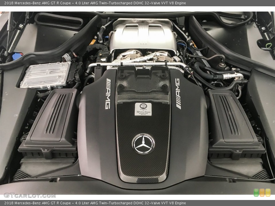 4.0 Liter AMG Twin-Turbocharged DOHC 32-Valve VVT V8 Engine for the 2018 Mercedes-Benz AMG GT #127571062