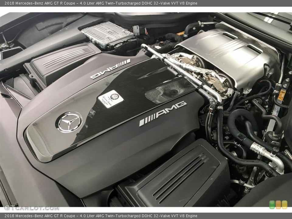 4.0 Liter AMG Twin-Turbocharged DOHC 32-Valve VVT V8 Engine for the 2018 Mercedes-Benz AMG GT #127571686