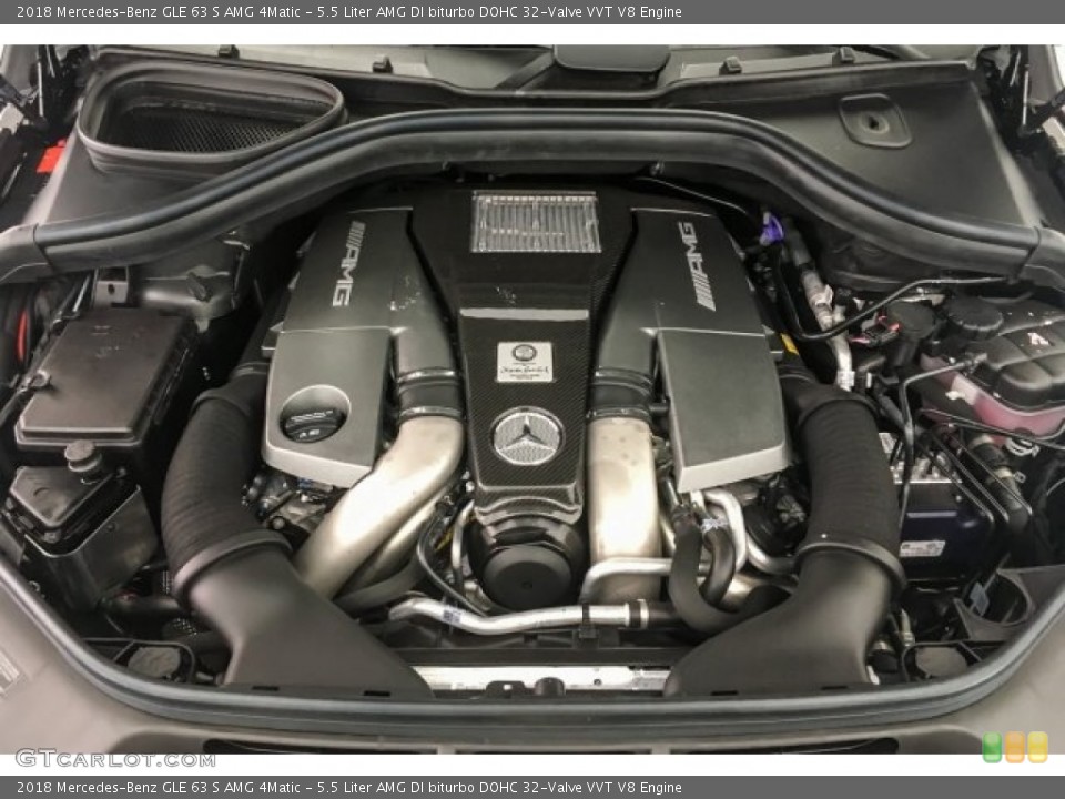 5.5 Liter AMG DI biturbo DOHC 32-Valve VVT V8 Engine for the 2018 Mercedes-Benz GLE #127607580