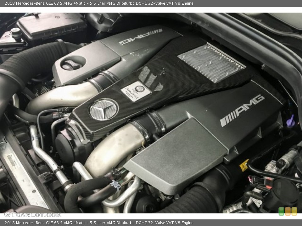 5.5 Liter AMG DI biturbo DOHC 32-Valve VVT V8 Engine for the 2018 Mercedes-Benz GLE #127607946