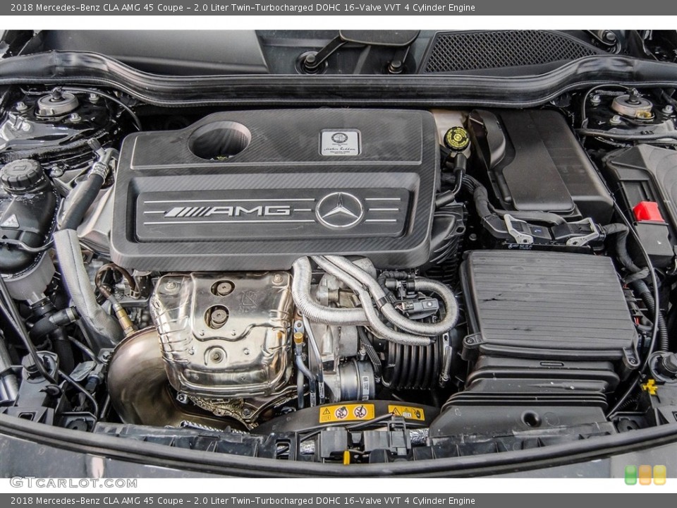 2.0 Liter Twin-Turbocharged DOHC 16-Valve VVT 4 Cylinder Engine for the 2018 Mercedes-Benz CLA #127680396