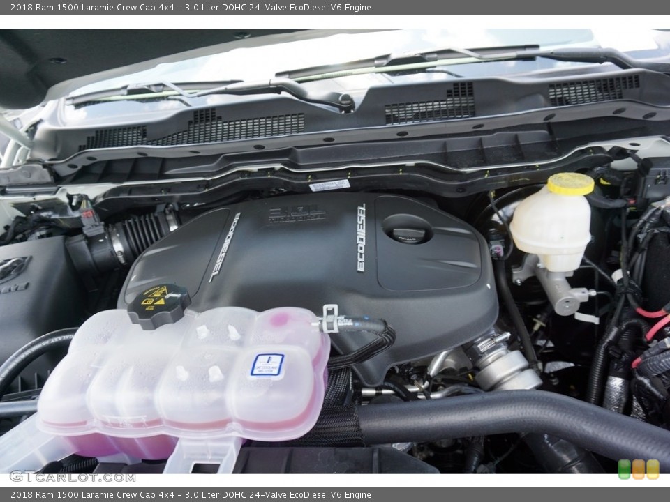 3.0 Liter DOHC 24-Valve EcoDiesel V6 Engine for the 2018 Ram 1500 #127746204