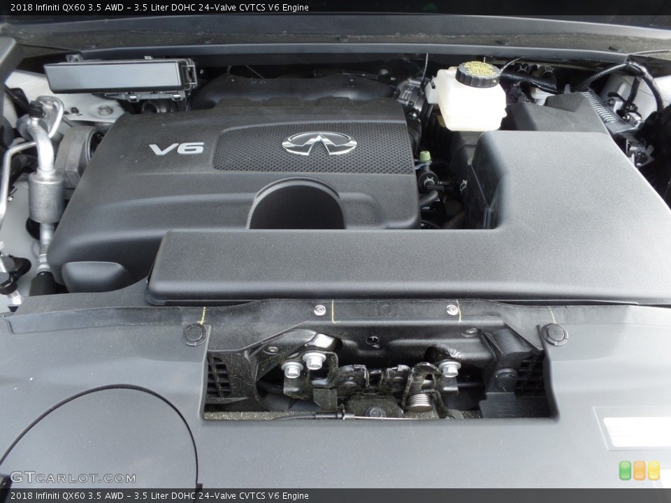 3.5 Liter DOHC 24-Valve CVTCS V6 2018 Infiniti QX60 Engine