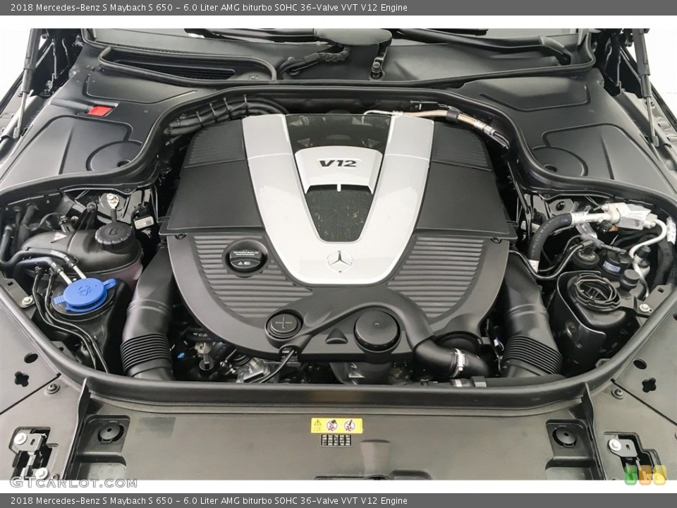 6.0 Liter AMG biturbo SOHC 36-Valve VVT V12 Engine for the 2018 Mercedes-Benz S #127879293