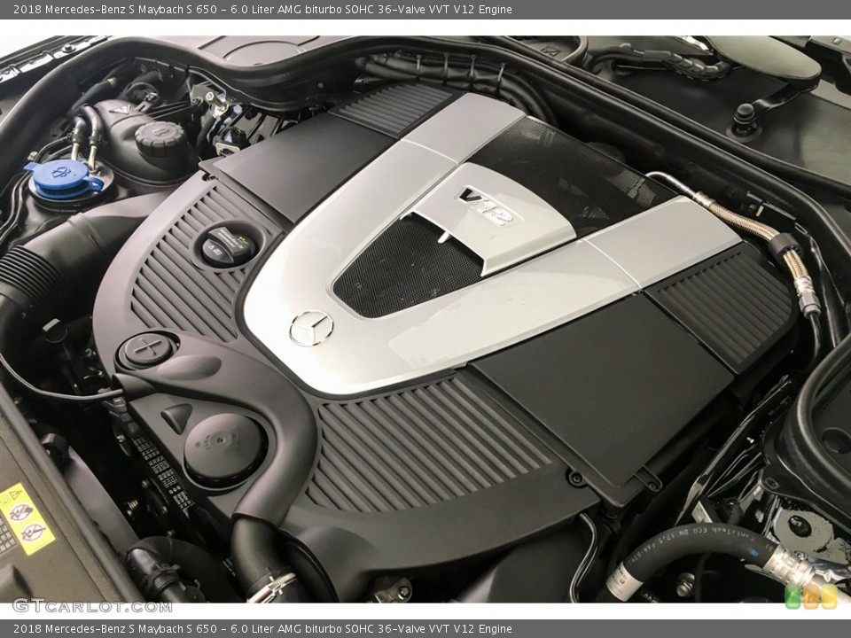 6.0 Liter AMG biturbo SOHC 36-Valve VVT V12 Engine for the 2018 Mercedes-Benz S #127879839