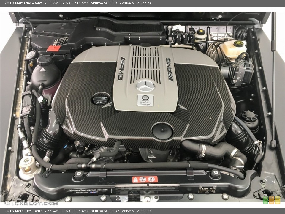 6.0 Liter AMG biturbo SOHC 36-Valve V12 Engine for the 2018 Mercedes-Benz G #127895841