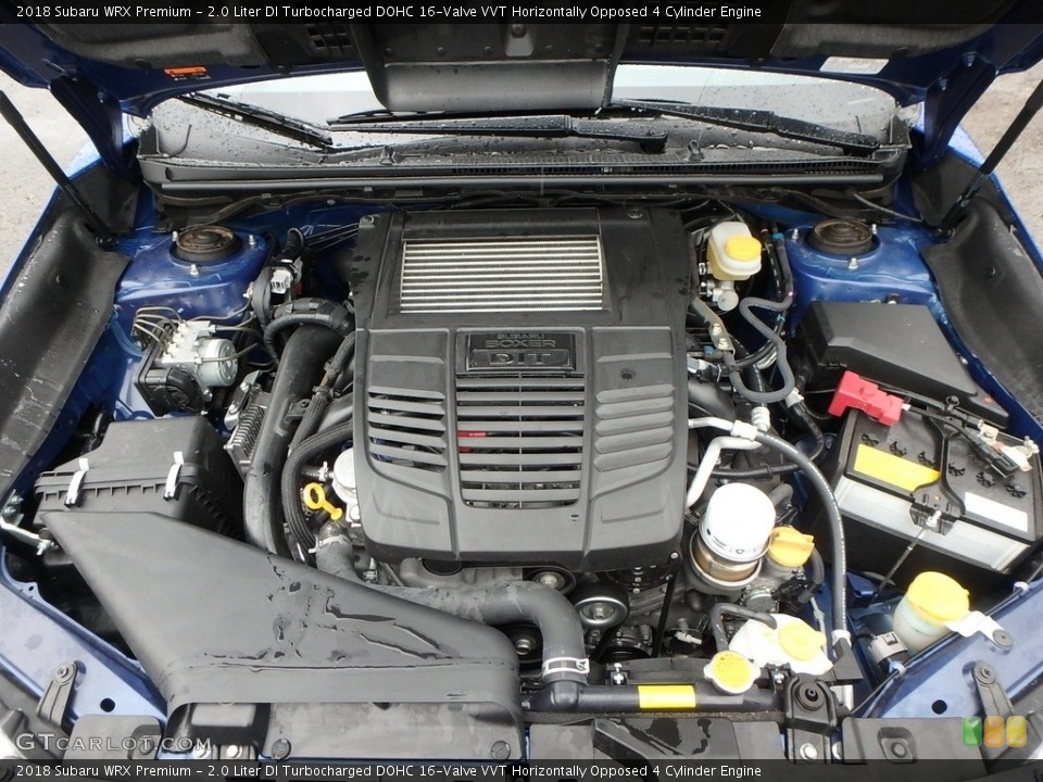 2.0 Liter DI Turbocharged DOHC 16-Valve VVT Horizontally Opposed 4 Cylinder Engine for the 2018 Subaru WRX #127928618