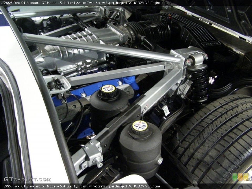 5.4 Liter Lysholm Twin-Screw Supercharged DOHC 32V V8 Engine for the 2006 Ford GT #127933