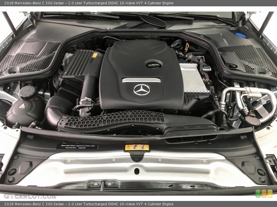 2.0 Liter Turbocharged DOHC 16-Valve VVT 4 Cylinder Engine for the 2018 Mercedes-Benz C #128007673