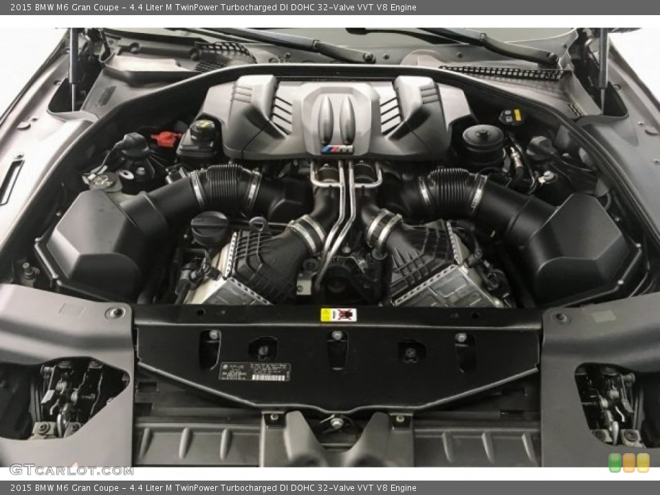 4.4 Liter M TwinPower Turbocharged DI DOHC 32-Valve VVT V8 Engine for the 2015 BMW M6 #128083738