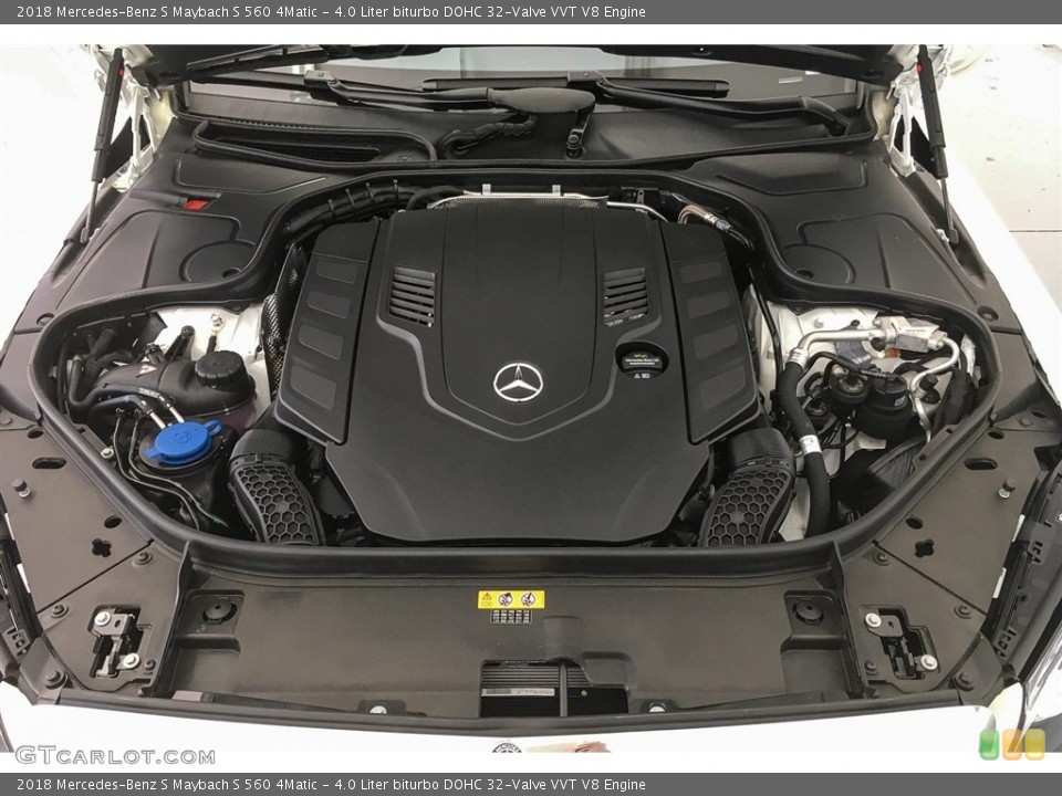 4.0 Liter biturbo DOHC 32-Valve VVT V8 Engine for the 2018 Mercedes-Benz S #128138767