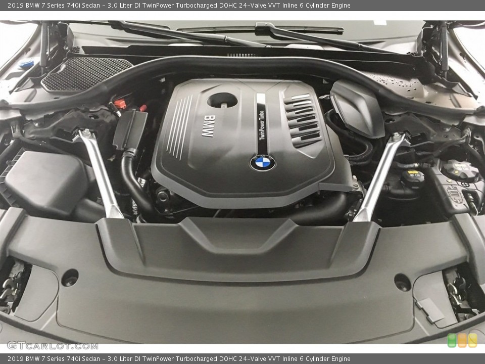 3.0 Liter DI TwinPower Turbocharged DOHC 24-Valve VVT Inline 6 Cylinder Engine for the 2019 BMW 7 Series #128180416