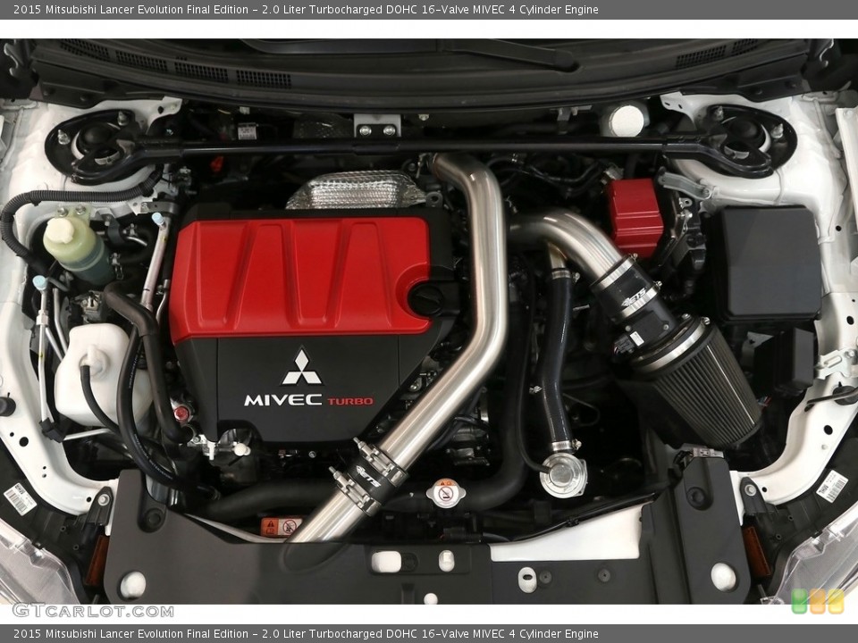 2.0 Liter Turbocharged DOHC 16-Valve MIVEC 4 Cylinder Engine for the 2015 Mitsubishi Lancer Evolution #128210766