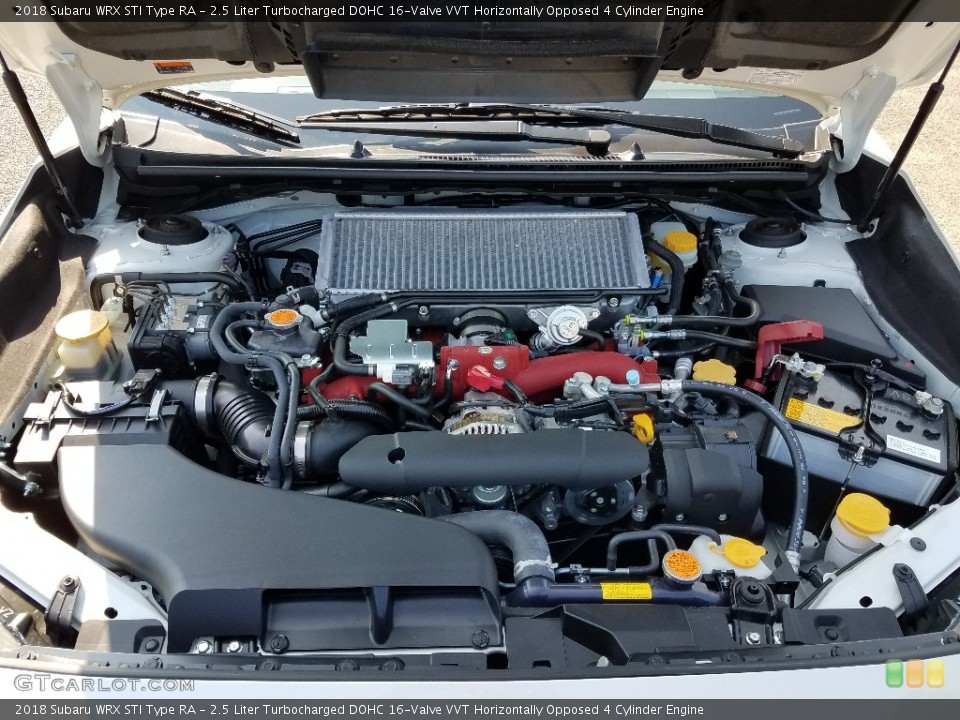2.5 Liter Turbocharged DOHC 16-Valve VVT Horizontally Opposed 4 Cylinder Engine for the 2018 Subaru WRX #128288851