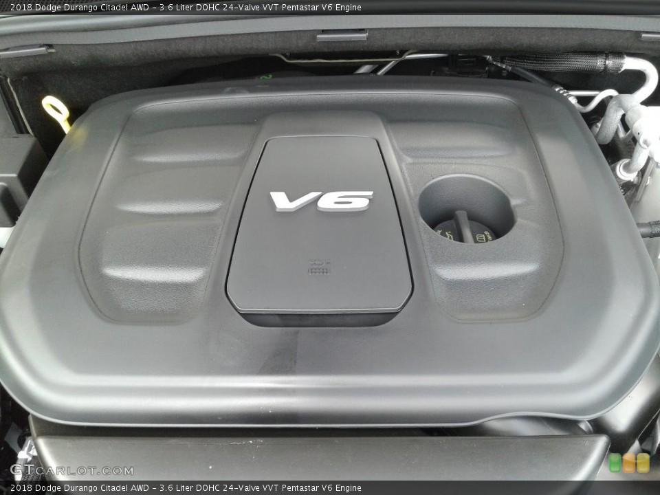 3.6 Liter DOHC 24-Valve VVT Pentastar V6 Engine for the 2018 Dodge Durango #128318746