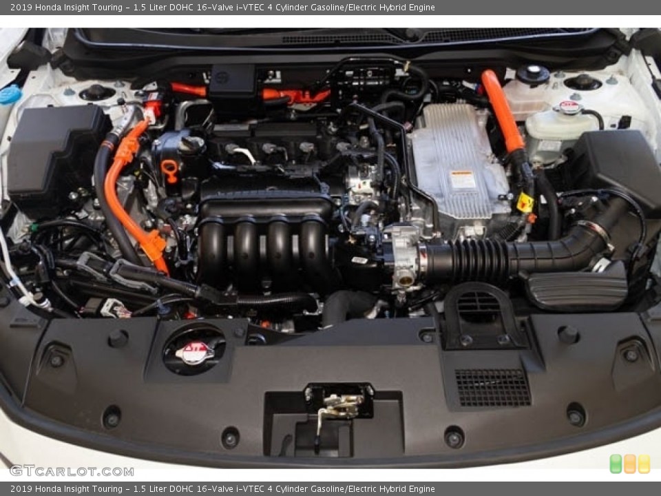 1.5 Liter DOHC 16-Valve i-VTEC 4 Cylinder Gasoline/Electric Hybrid Engine for the 2019 Honda Insight #128413066