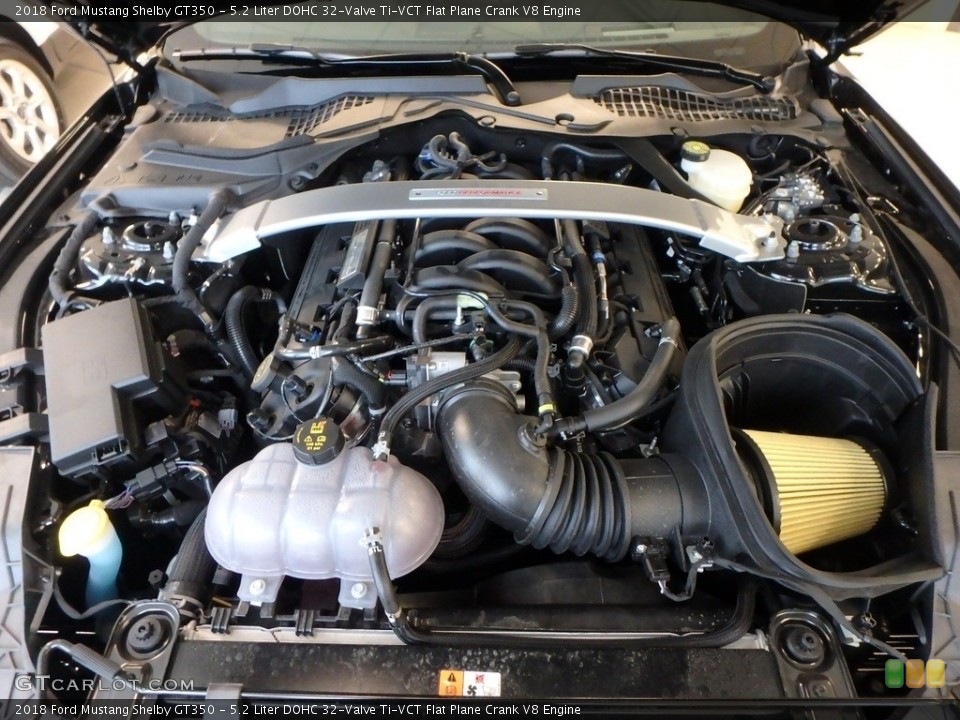5.2 Liter DOHC 32-Valve Ti-VCT Flat Plane Crank V8 Engine for the 2018 Ford Mustang #128468963