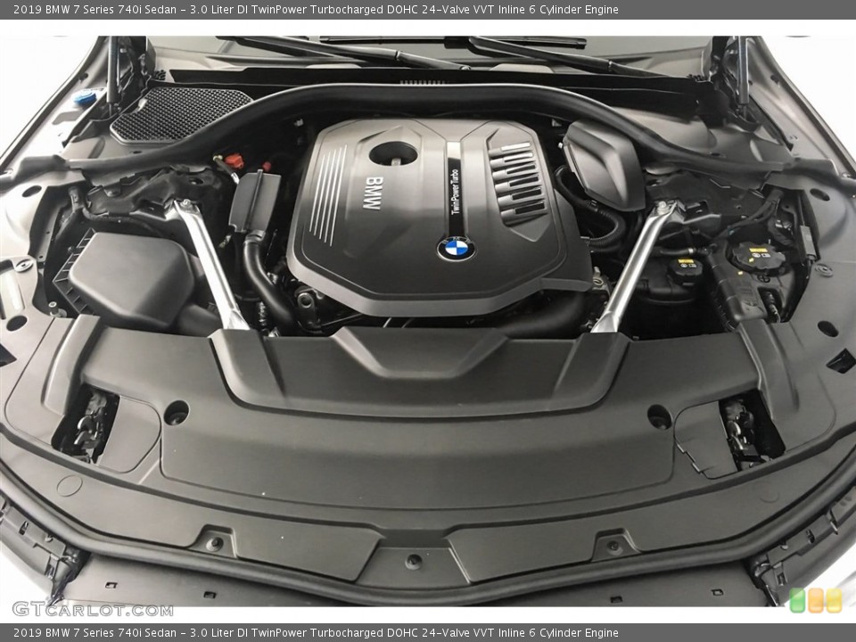 3.0 Liter DI TwinPower Turbocharged DOHC 24-Valve VVT Inline 6 Cylinder Engine for the 2019 BMW 7 Series #128526194