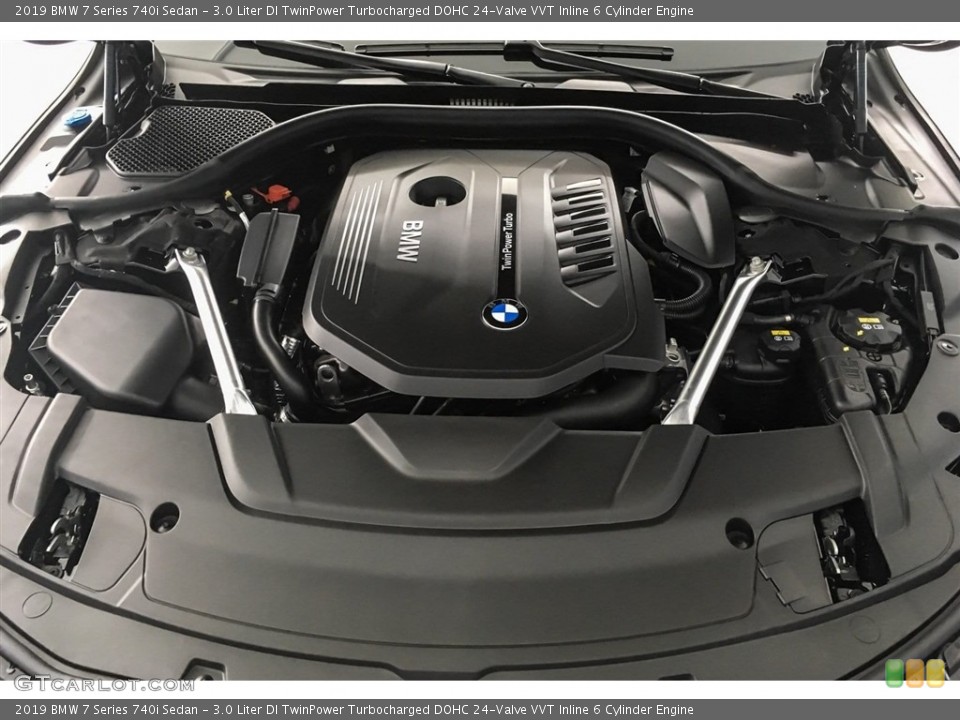 3.0 Liter DI TwinPower Turbocharged DOHC 24-Valve VVT Inline 6 Cylinder Engine for the 2019 BMW 7 Series #128526515