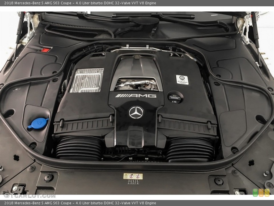 4.0 Liter biturbo DOHC 32-Valve VVT V8 Engine for the 2018 Mercedes-Benz S #128531051