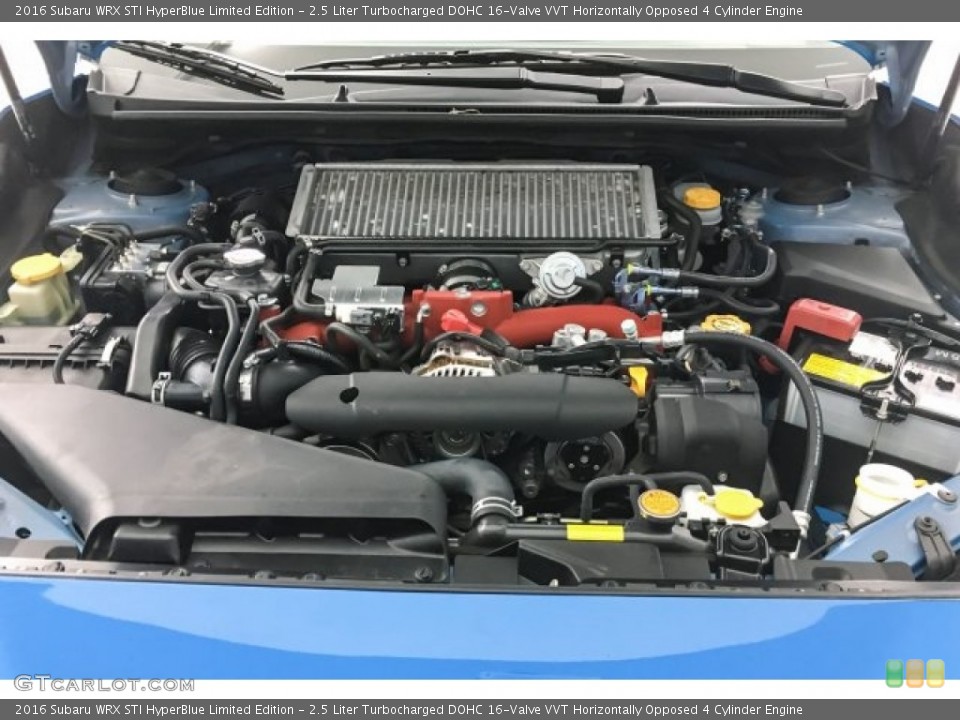 2.5 Liter Turbocharged DOHC 16-Valve VVT Horizontally Opposed 4 Cylinder Engine for the 2016 Subaru WRX #128684577