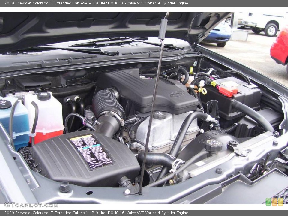 2.9 Liter DOHC 16-Valve VVT Vortec 4 Cylinder Engine for the 2009 Chevrolet Colorado #12875326