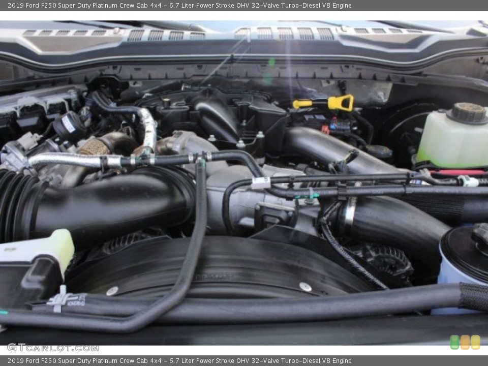 6.7 Liter Power Stroke OHV 32-Valve Turbo-Diesel V8 Engine for the 2019 Ford F250 Super Duty #129000141