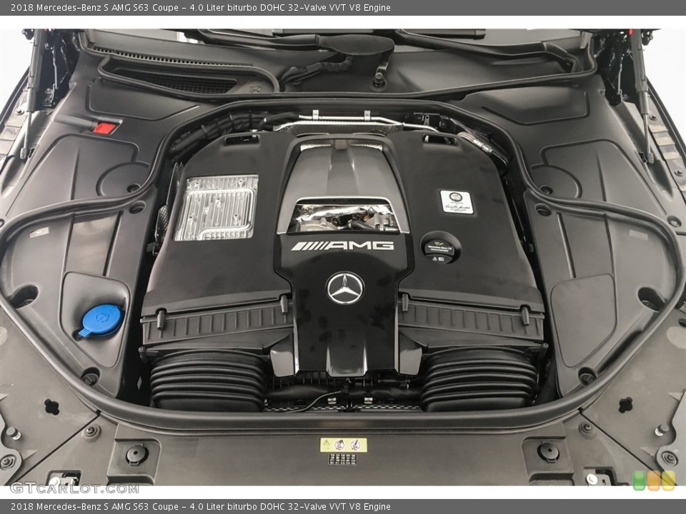 4.0 Liter biturbo DOHC 32-Valve VVT V8 Engine for the 2018 Mercedes-Benz S #129033579