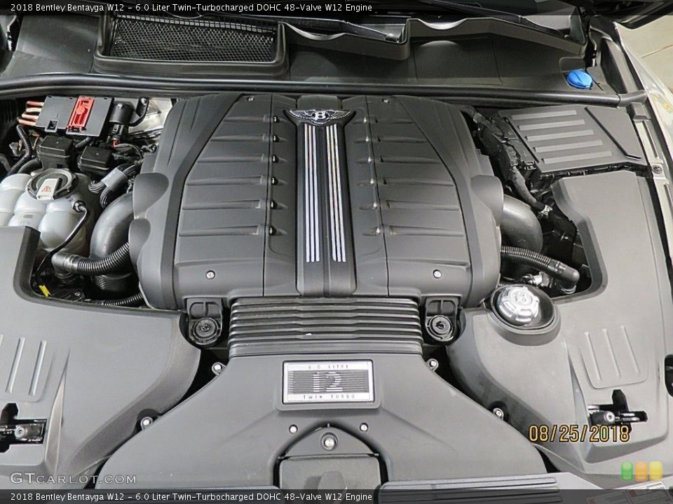 6.0 Liter Twin-Turbocharged DOHC 48-Valve W12 Engine for the 2018 Bentley Bentayga #129043853