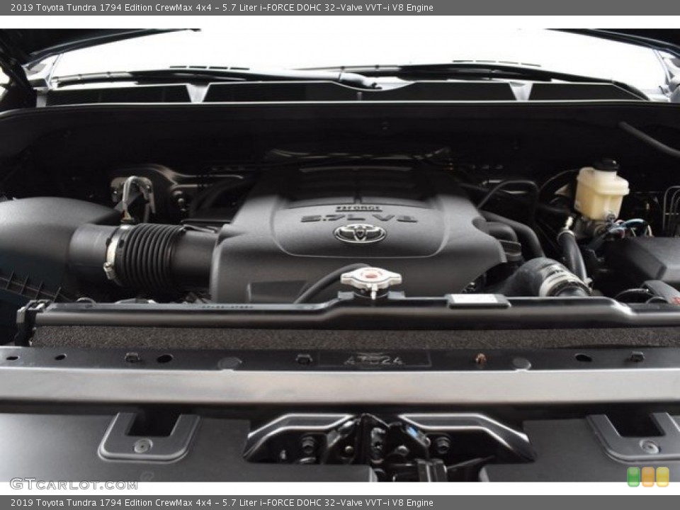 5.7 Liter i-FORCE DOHC 32-Valve VVT-i V8 Engine for the 2019 Toyota Tundra #129087195