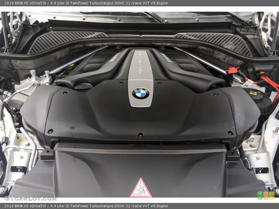 4.4 Liter DI TwinPower Turbocharged DOHC 32-Valve VVT V8 Engine for the 2019 BMW X6 #129204956