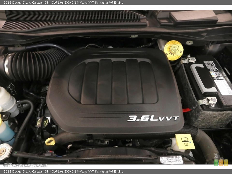 3.6 Liter DOHC 24-Valve VVT Pentastar V6 Engine for the 2018 Dodge Grand Caravan #129271134