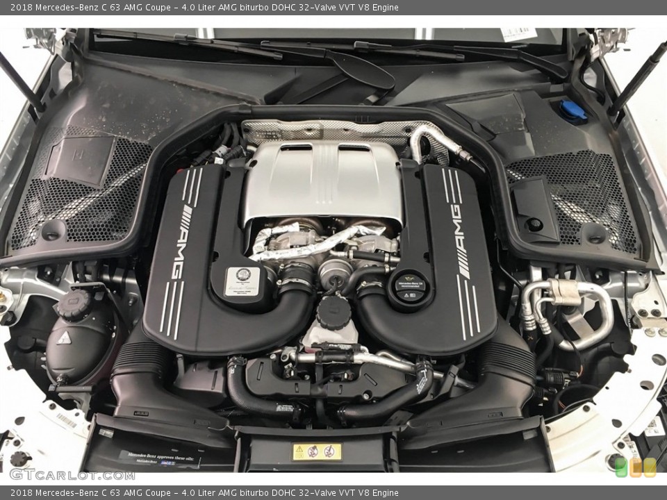 4.0 Liter AMG biturbo DOHC 32-Valve VVT V8 Engine for the 2018 Mercedes-Benz C #129324290