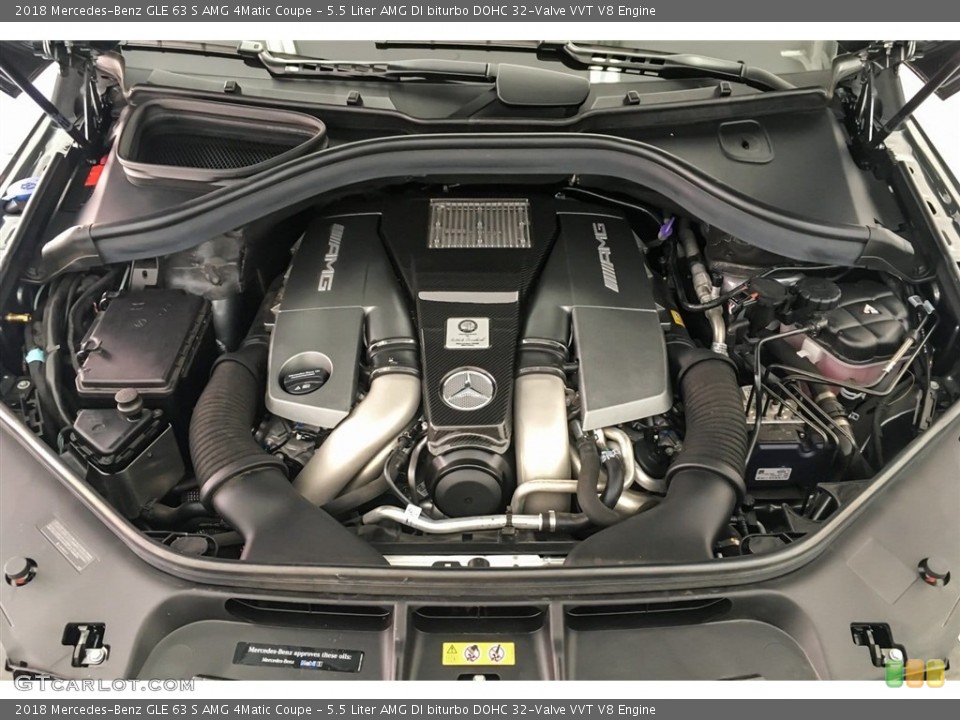 5.5 Liter AMG DI biturbo DOHC 32-Valve VVT V8 Engine for the 2018 Mercedes-Benz GLE #129325751