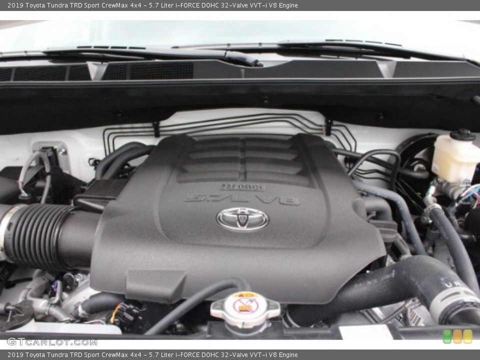 5.7 Liter i-FORCE DOHC 32-Valve VVT-i V8 Engine for the 2019 Toyota Tundra #129326330