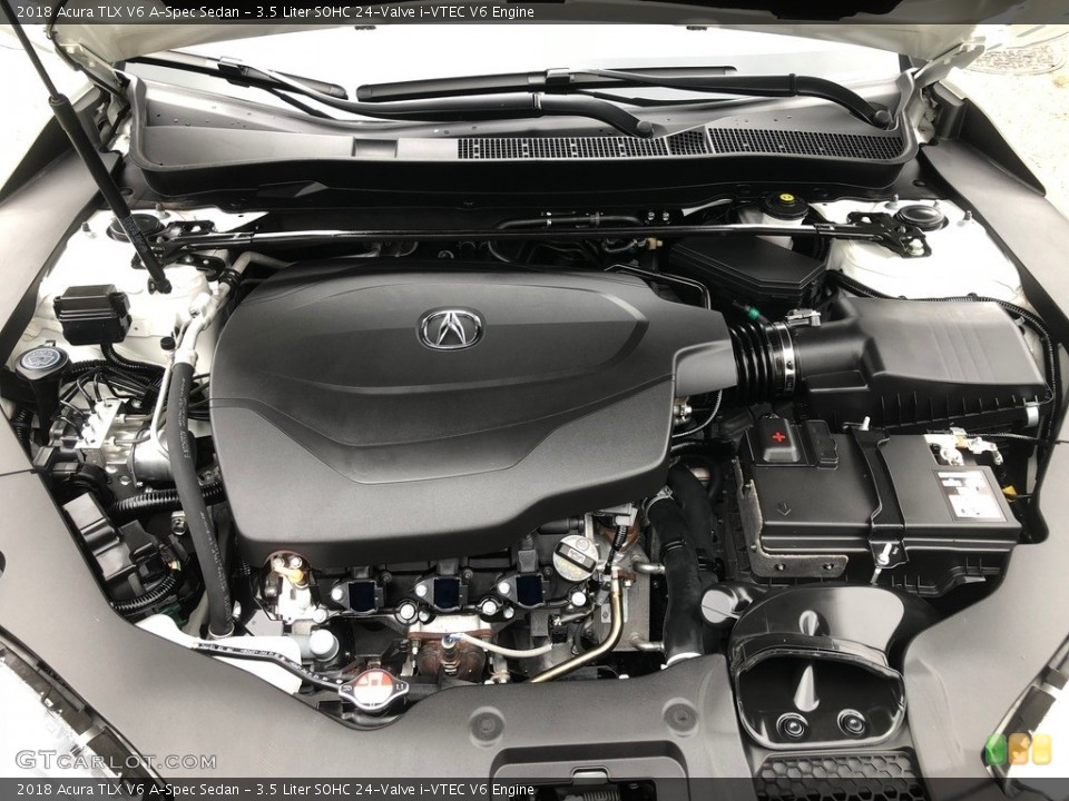 3.5 Liter SOHC 24-Valve i-VTEC V6 2018 Acura TLX Engine