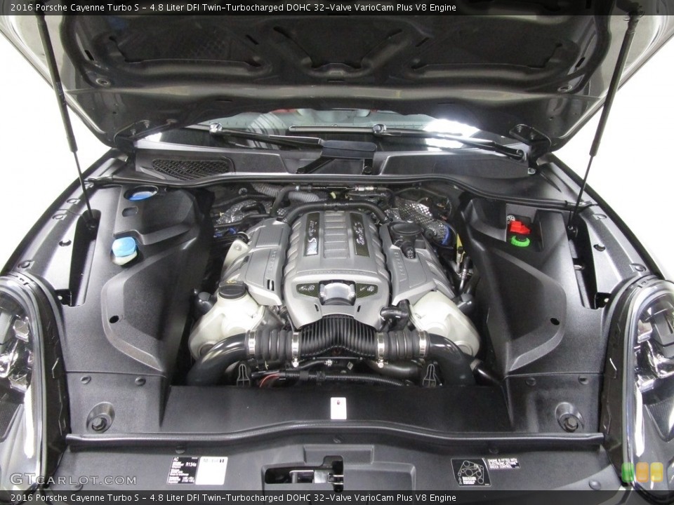 4.8 Liter DFI Twin-Turbocharged DOHC 32-Valve VarioCam Plus V8 Engine for the 2016 Porsche Cayenne #129362246