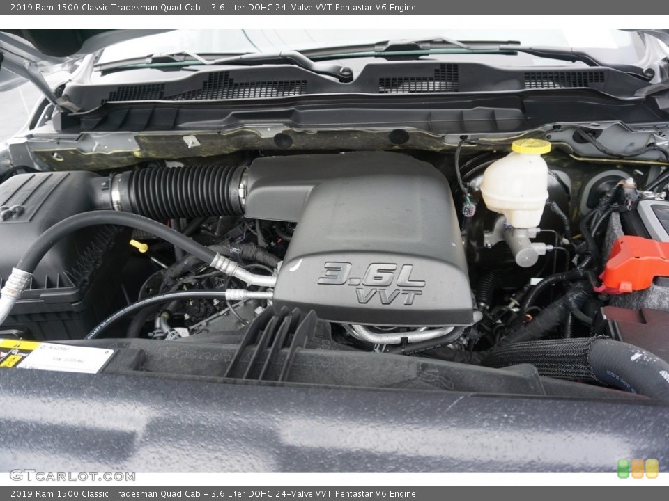 3.6 Liter DOHC 24-Valve VVT Pentastar V6 Engine for the 2019 Ram 1500 #129367778