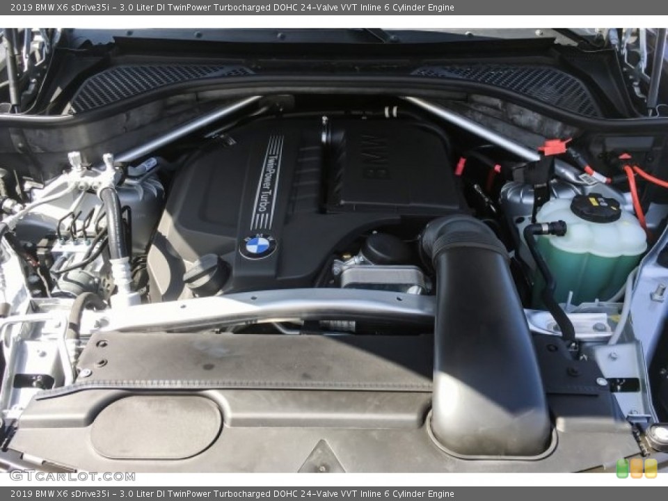 3.0 Liter DI TwinPower Turbocharged DOHC 24-Valve VVT Inline 6 Cylinder Engine for the 2019 BMW X6 #129550313