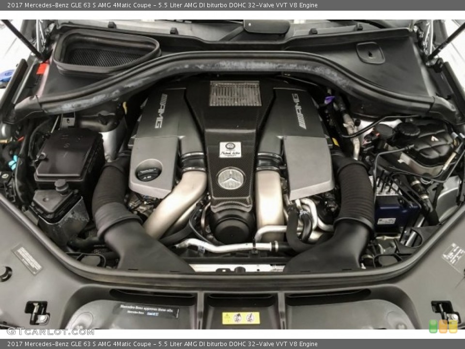 5.5 Liter AMG DI biturbo DOHC 32-Valve VVT V8 Engine for the 2017 Mercedes-Benz GLE #129577929