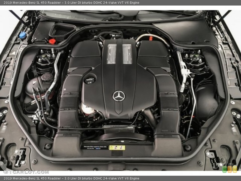 3.0 Liter DI biturbo DOHC 24-Valve VVT V6 Engine for the 2019 Mercedes-Benz SL #129581665