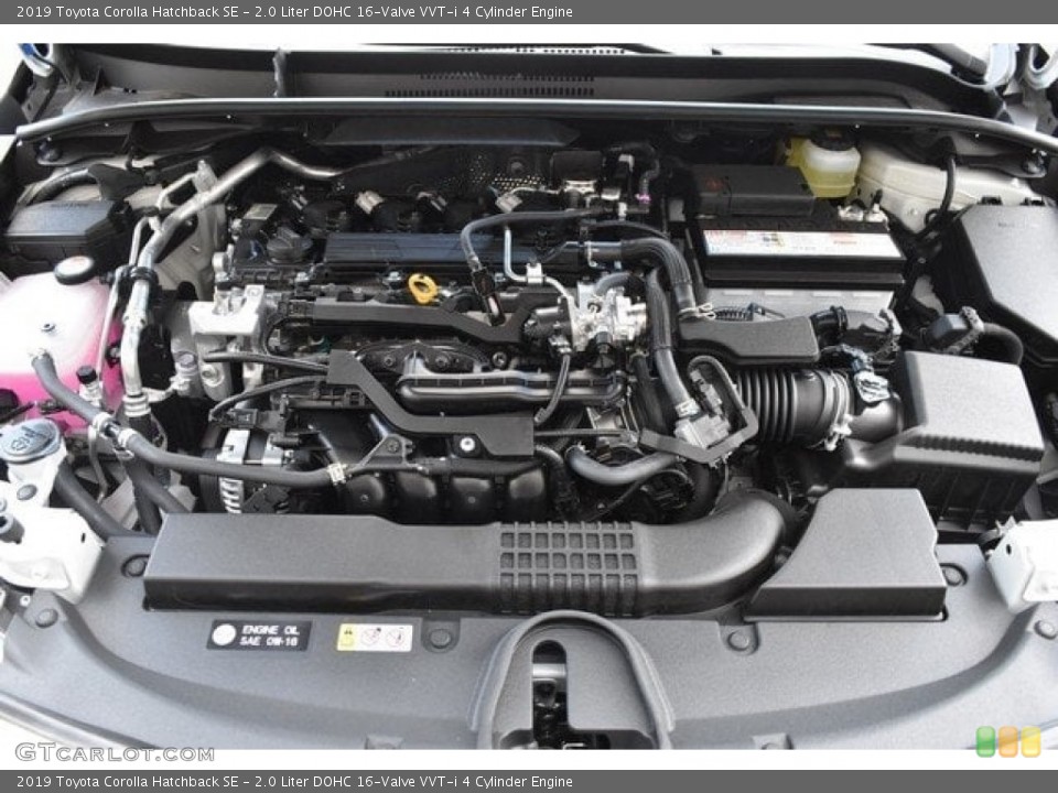 2.0 Liter DOHC 16-Valve VVT-i 4 Cylinder Engine for the 2019 Toyota Corolla Hatchback #129583086