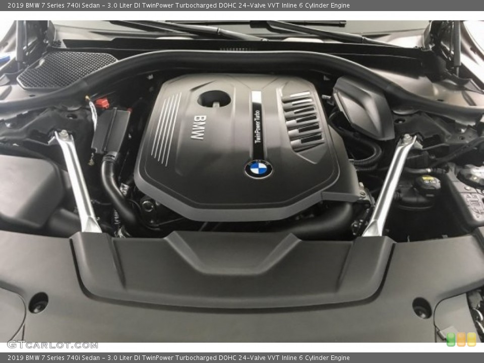 3.0 Liter DI TwinPower Turbocharged DOHC 24-Valve VVT Inline 6 Cylinder Engine for the 2019 BMW 7 Series #129614413