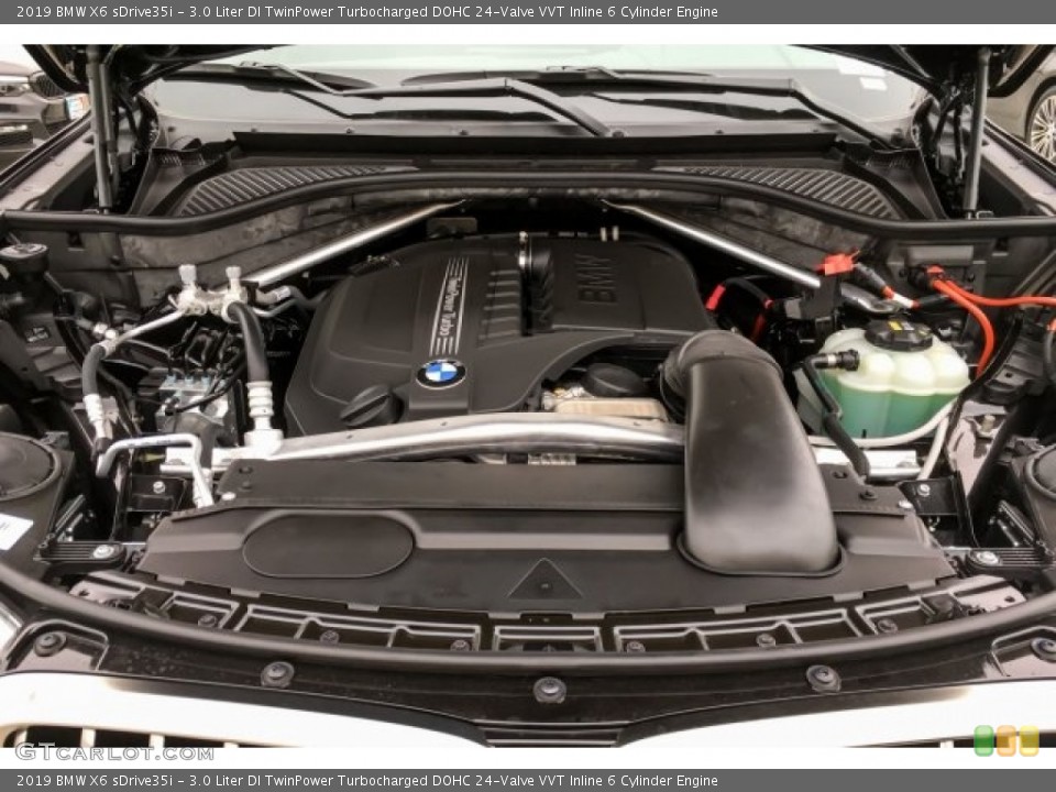 3.0 Liter DI TwinPower Turbocharged DOHC 24-Valve VVT Inline 6 Cylinder Engine for the 2019 BMW X6 #129614665