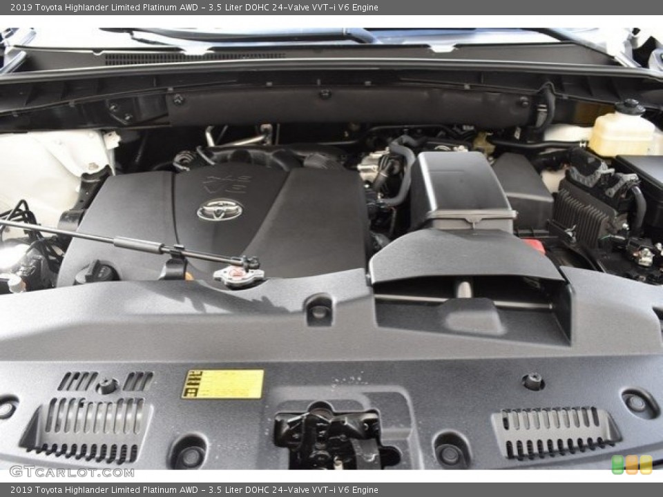 3.5 Liter DOHC 24-Valve VVT-i V6 Engine for the 2019 Toyota Highlander #129618866