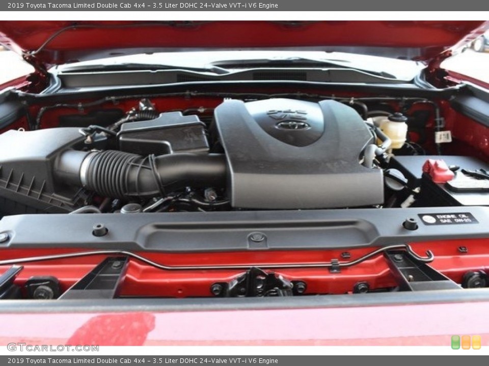 3.5 Liter DOHC 24-Valve VVT-i V6 2019 Toyota Tacoma Engine