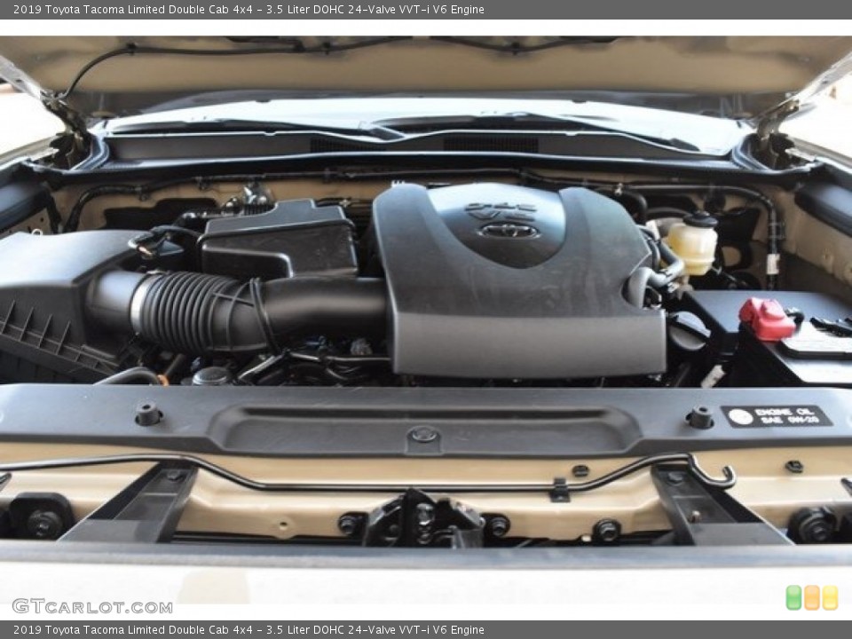 3.5 Liter DOHC 24-Valve VVT-i V6 Engine for the 2019 Toyota Tacoma #129620315
