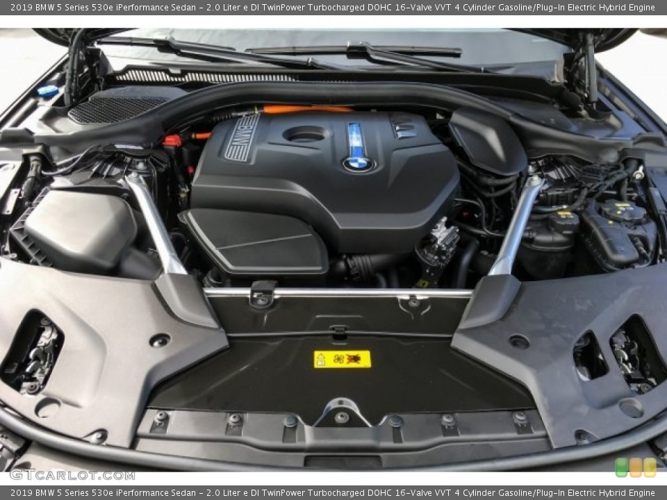 2.0 Liter e DI TwinPower Turbocharged DOHC 16-Valve VVT 4 Cylinder Gasoline/Plug-In Electric Hybrid Engine for the 2019 BMW 5 Series #129693791