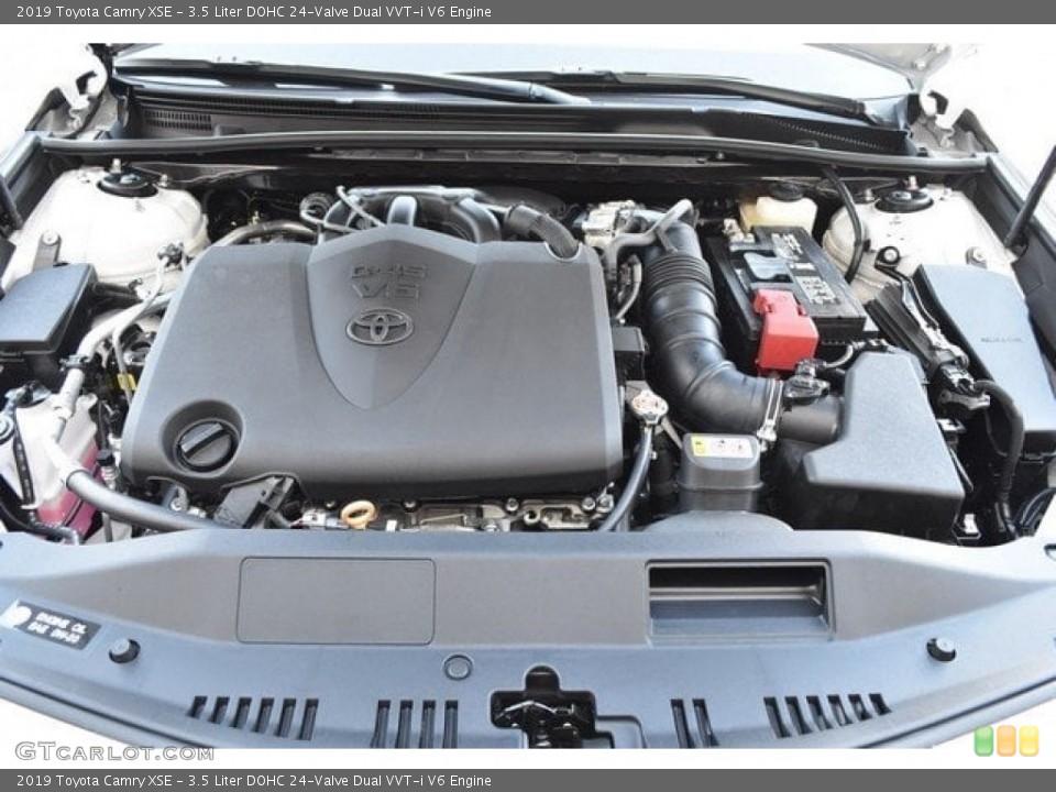 3.5 Liter DOHC 24-Valve Dual VVT-i V6 Engine for the 2019 Toyota Camry #129764057